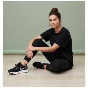 Nike Run Swift 3 Flywire Women’s Size 7 Black Pink Running Shoes DR2698-006